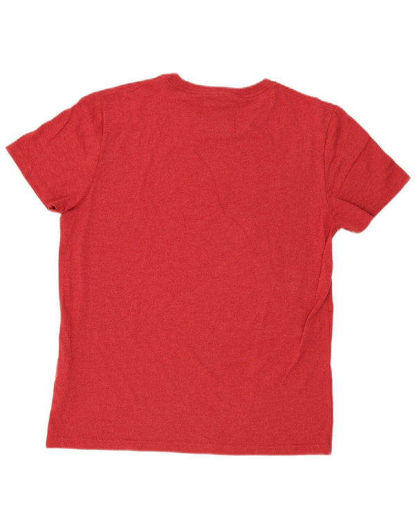 Tricou grafic pentru bărbați Superdry Top mare bumbac roșu