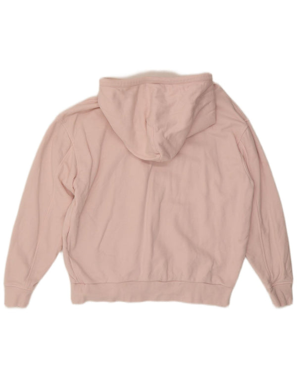 Pulover Levi's pentru femei, cu formă relaxată, cu glugă, UK 6 XS, bumbac roz