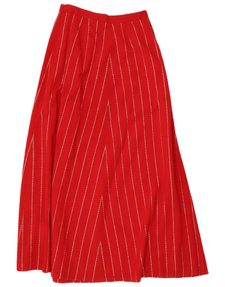 Fusta Maxi Vintage Femei W28 Medium Red Dunge