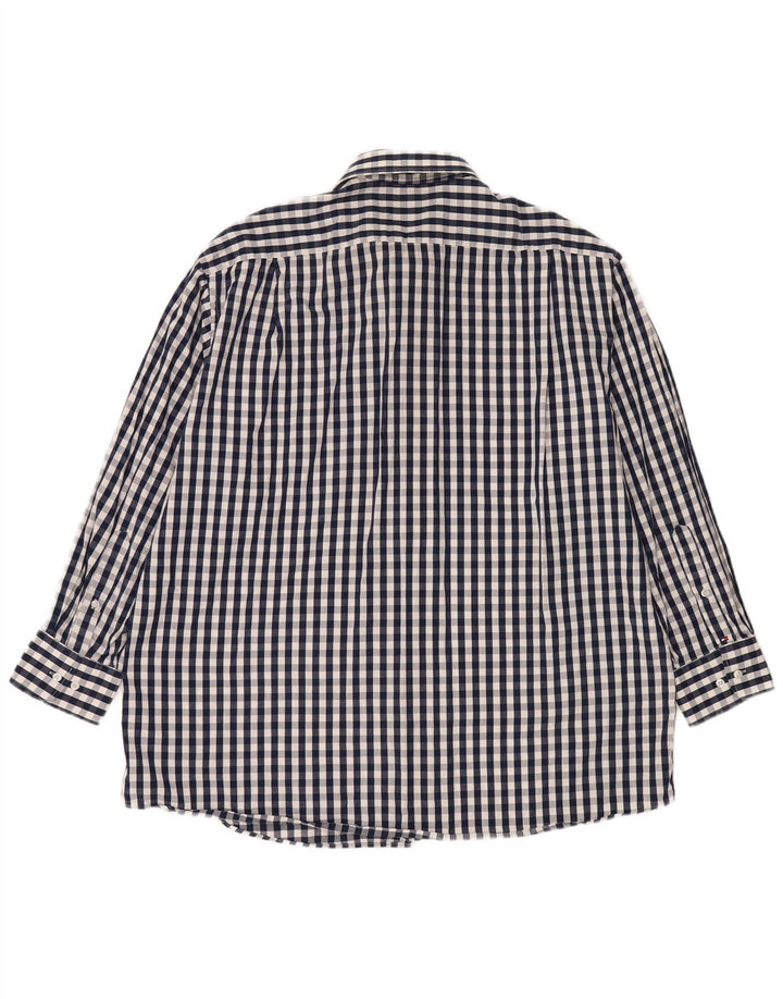 Cămașă pentru bărbați Tommy Hilfiger, cu o formă regulată, mărimea 17 1/2 XL, albastru bleumarin