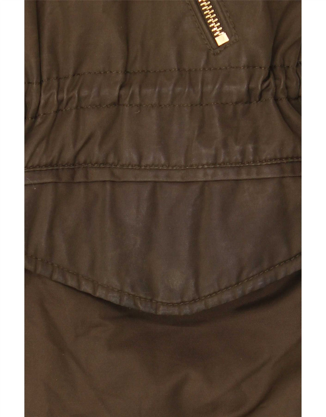 Jachetă parka Sherpa cu glugă pentru femei UK 14 Medium Khaki