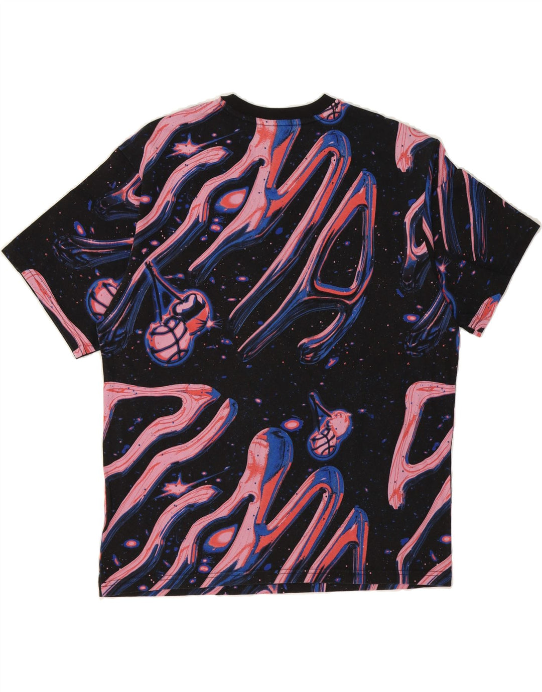 PUMA Mens Graphic T-Shirt Top Small Black Vintage Puma and Second-Hand Puma from Messina Hembry 