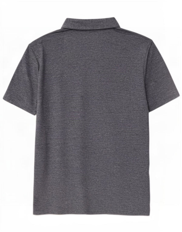 Tricou polo pentru bărbați Adidas XL, poliester stricat albastru