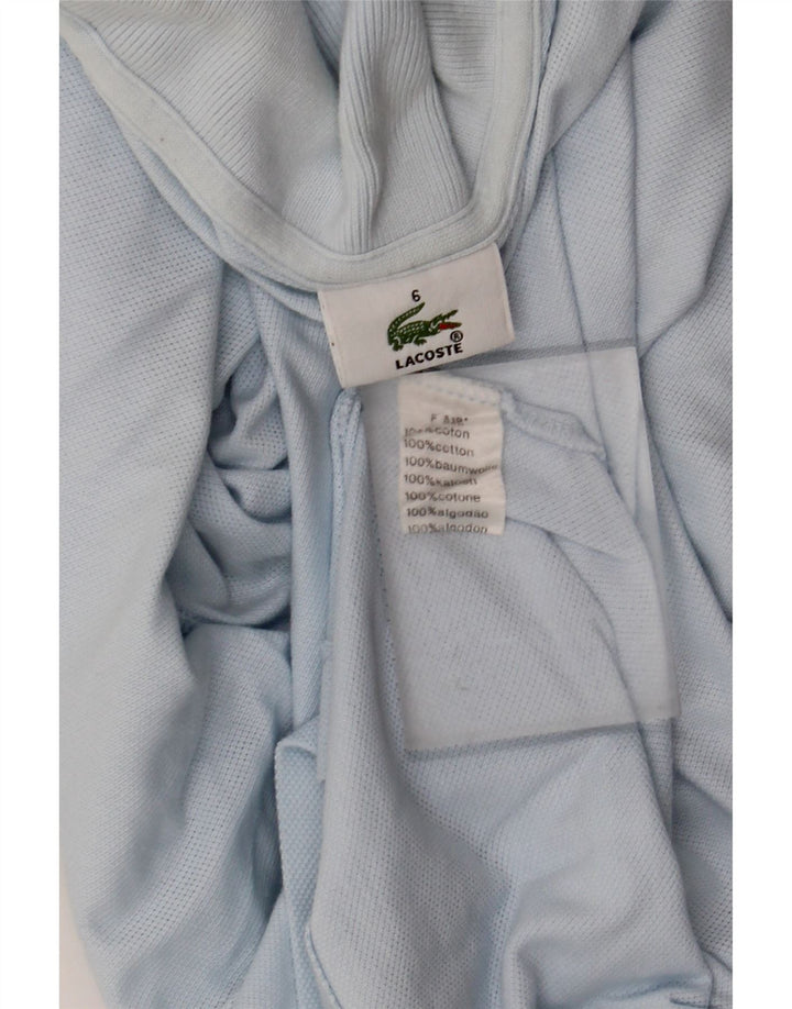 Tricou polo pentru bărbați Lacoste Mărimea 6 XL Bumbac albastru