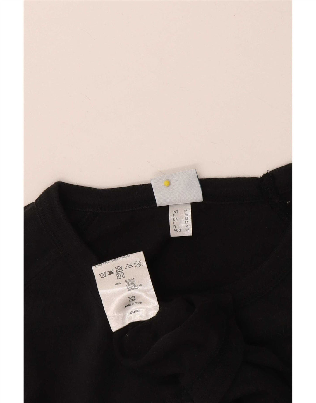 Tricou grafic pentru bărbați Arena Top Medium Negru Bumbac