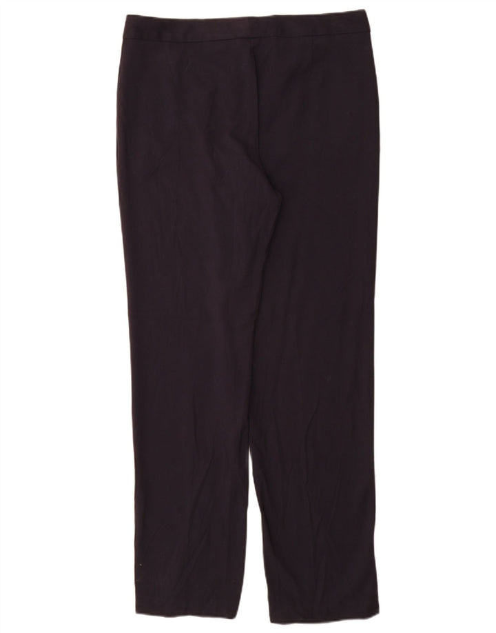 Pantaloni de costum pentru femei Marks & Spencer UK 12 Medium W32 L31 Bleumarin