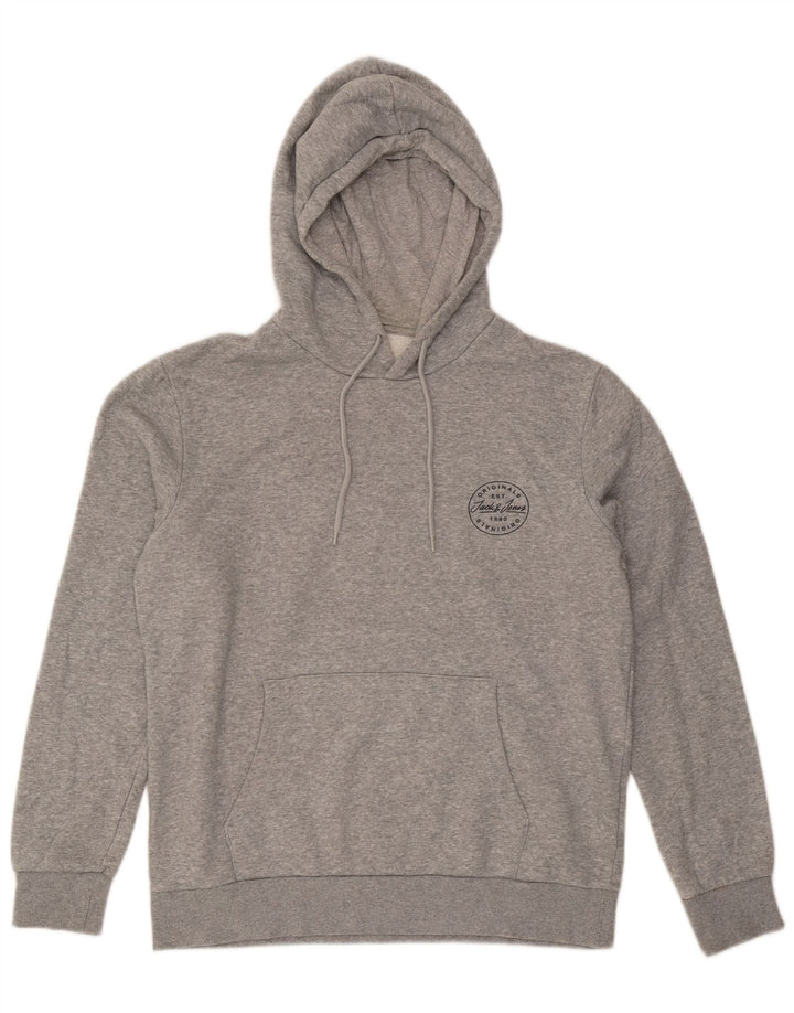 Pulover Jack & Jones pentru bărbați, mare, gri, bumbac