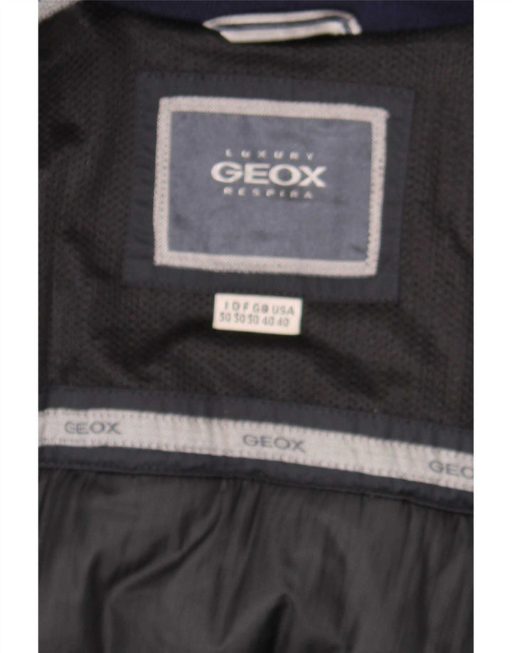 Jachetă căptușită pentru bărbați Geox Respira UK 40 Large Black