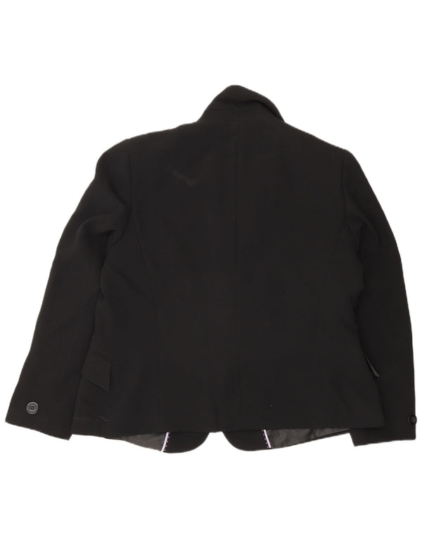 Jachetă pentru femei Marks & Spencer cu 1 buton, UK 18 XL, neagră