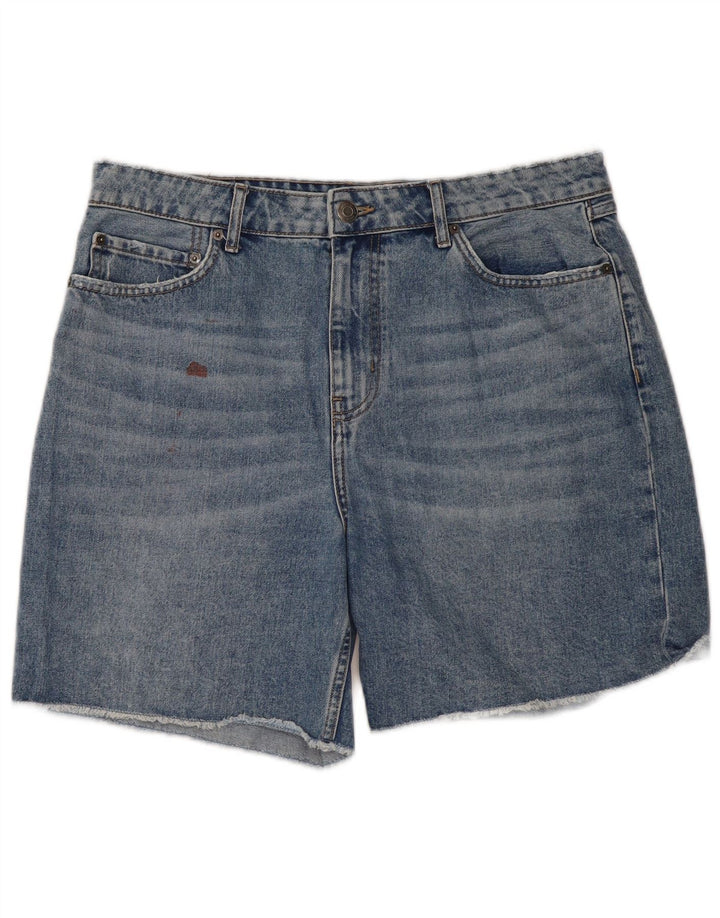 JACK WILLS Womens Denim Shorts W34 Large  Blue Cotton