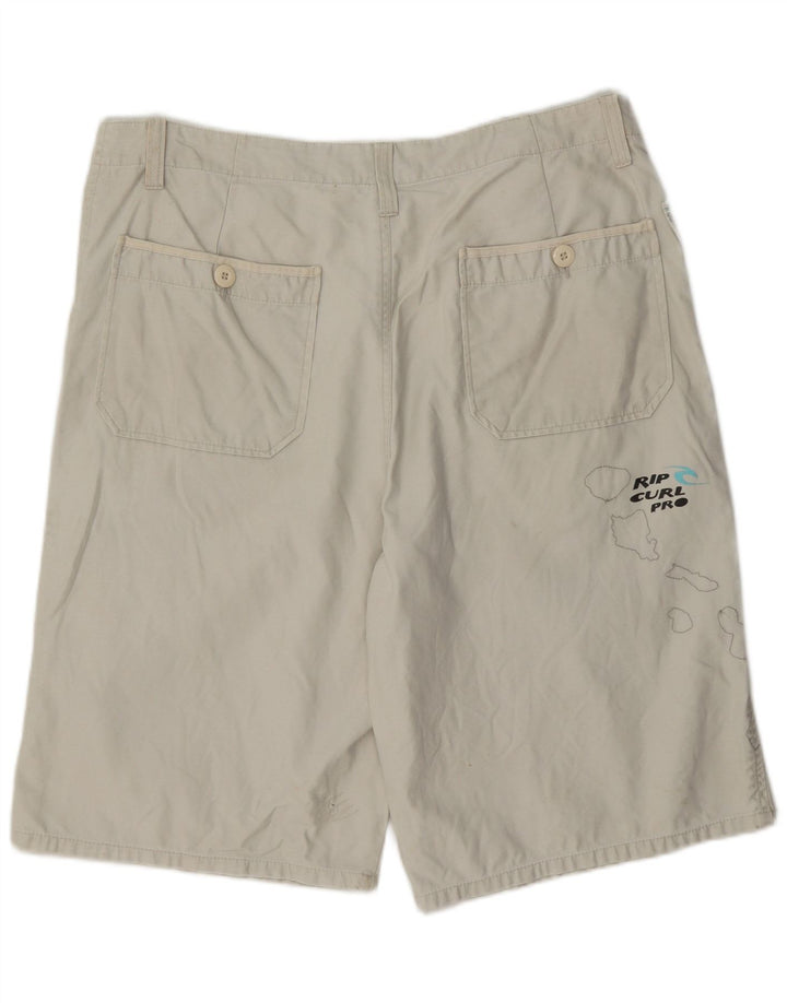 Pantaloni scurți casual pentru bărbați Rip Curl W34 Large Beige Bumbac
