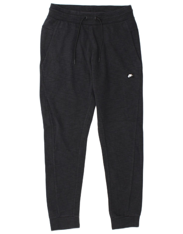 Pantaloni de trening pentru bărbați Nike Pantaloni de jogging, mediu negru, bumbac cu pete