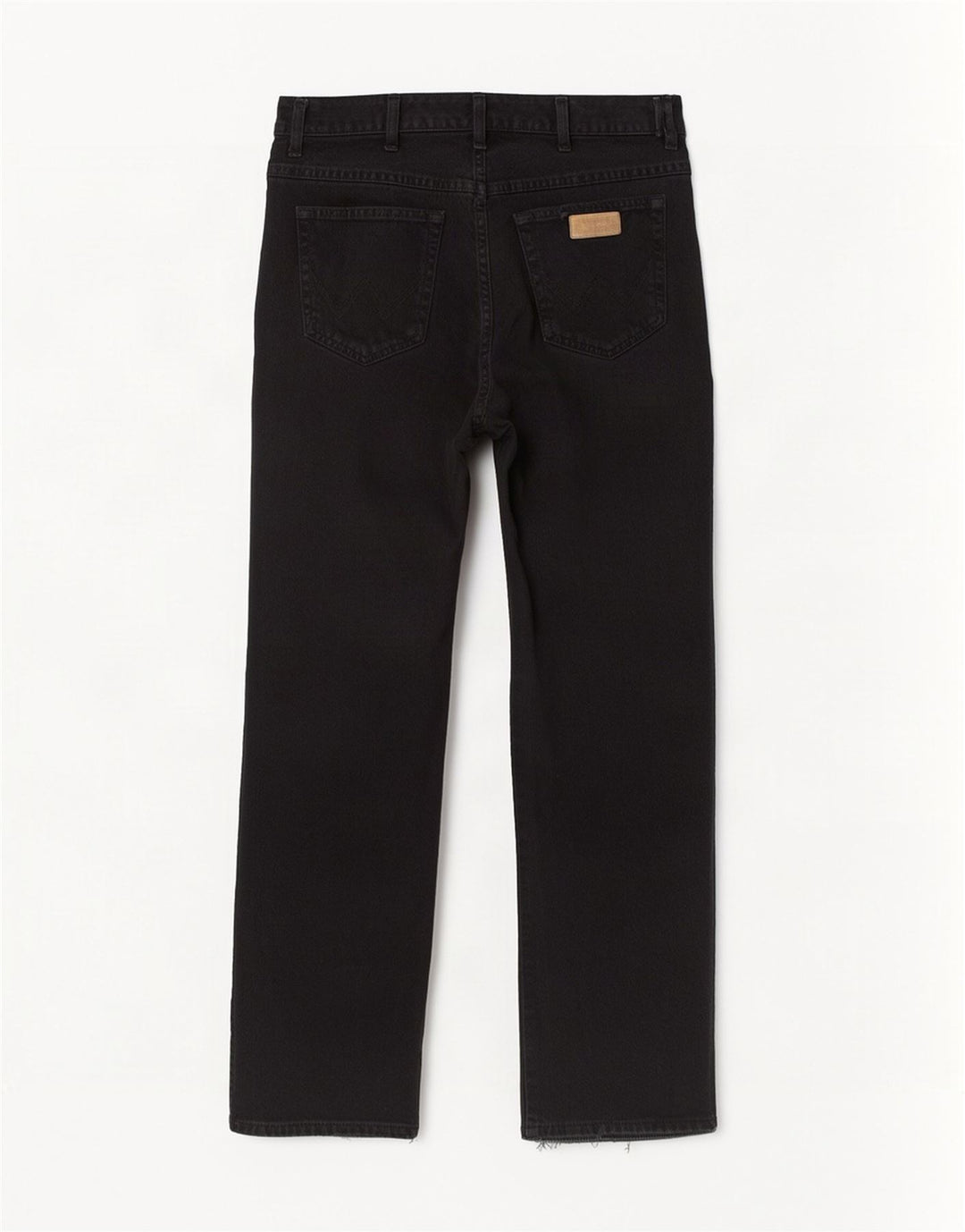 Blugi drepte pentru bărbați Wrangler Texas W36 L32 bumbac negru