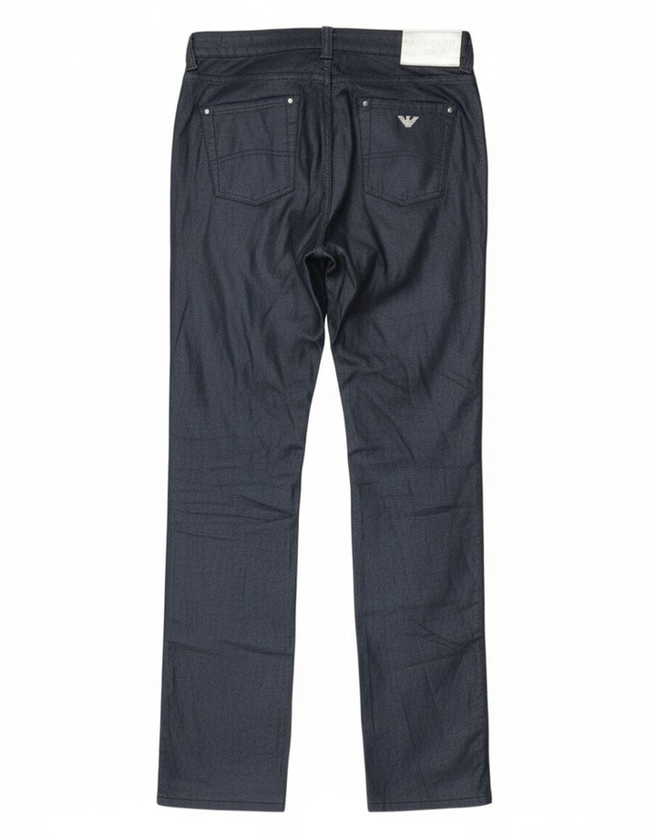 Blugi slim pentru femei Armani W29 L32 bumbac bleumarin