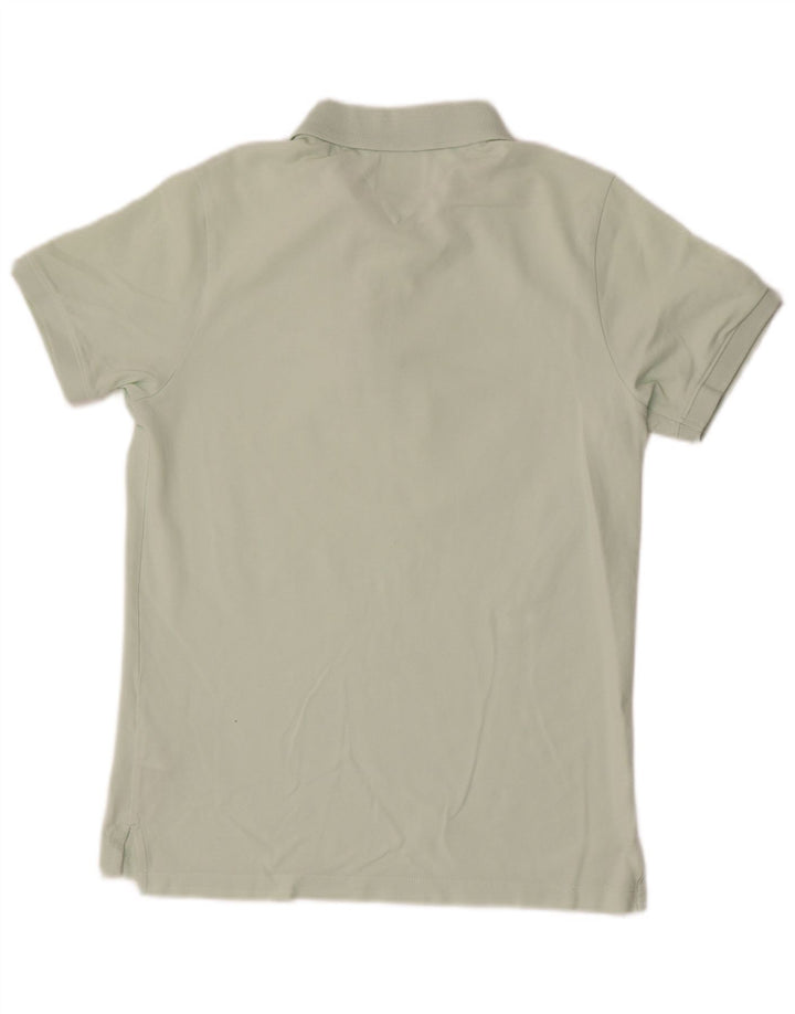 Tricou polo Tommy Hilfiger pentru bărbați, bumbac verde mediu