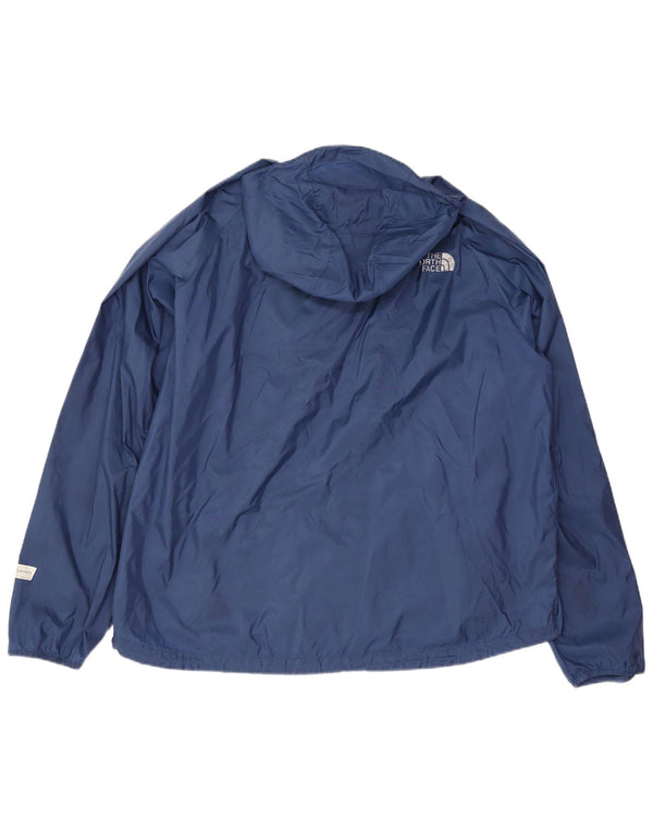 Jachetă de ploaie cu glugă The North Face pentru bărbați UK 44 2XL Nailon bleumarin