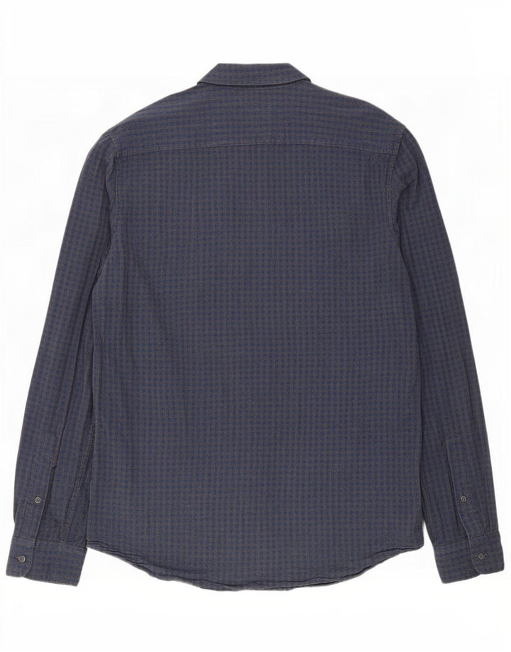 Cămașă Jack Wills pentru bărbați, slim fit, din bumbac vichy, albastru bleumarin mediu