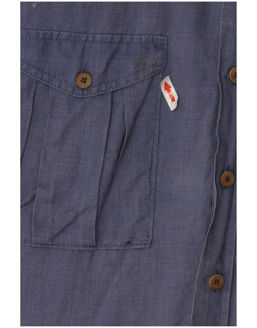 Cămașă Timberland cu mânecă scurtă pentru bărbați, XL, cânepă albastră