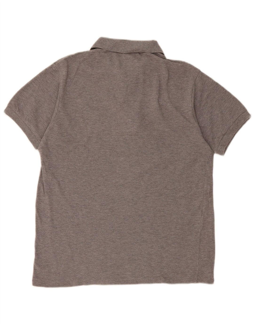 Tricou polo Lacoste pentru bărbați, mărimea 3, bumbac gri mic
