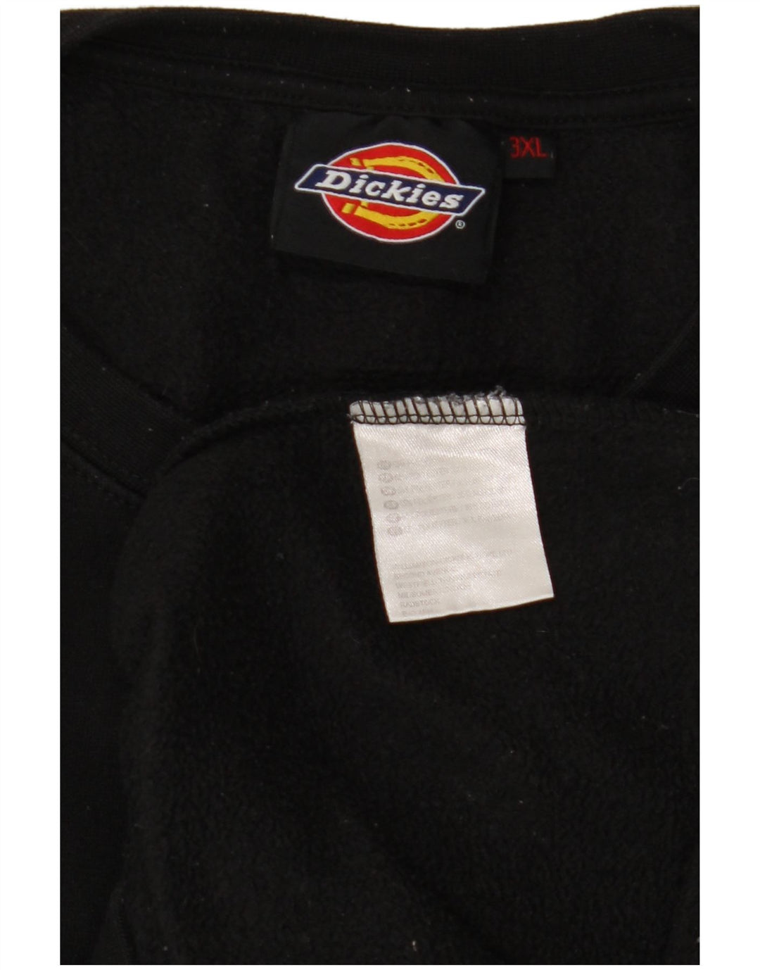 Pulover pentru bărbați DICKIES Pulover 3XL bumbac negru