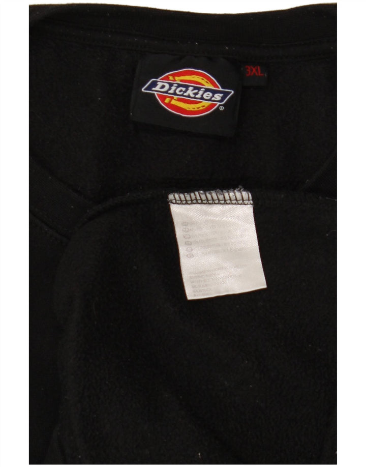 Pulover pentru bărbați DICKIES Pulover 3XL bumbac negru
