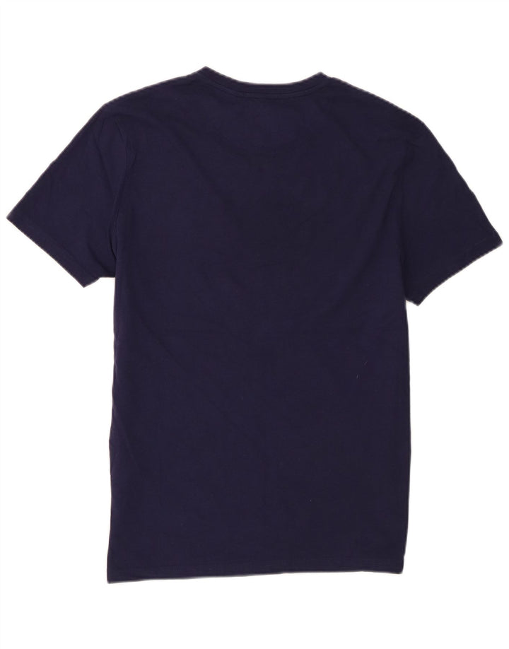 Tricou pentru bărbați Lyle & Scott Top mic din bumbac bleumarin