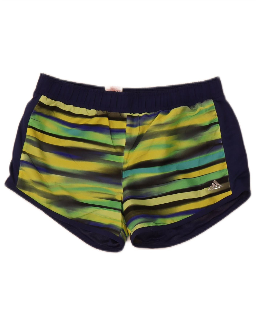 Pantaloni scurți sport adidas băieți 11-12 ani poliester cu dungi multicolore