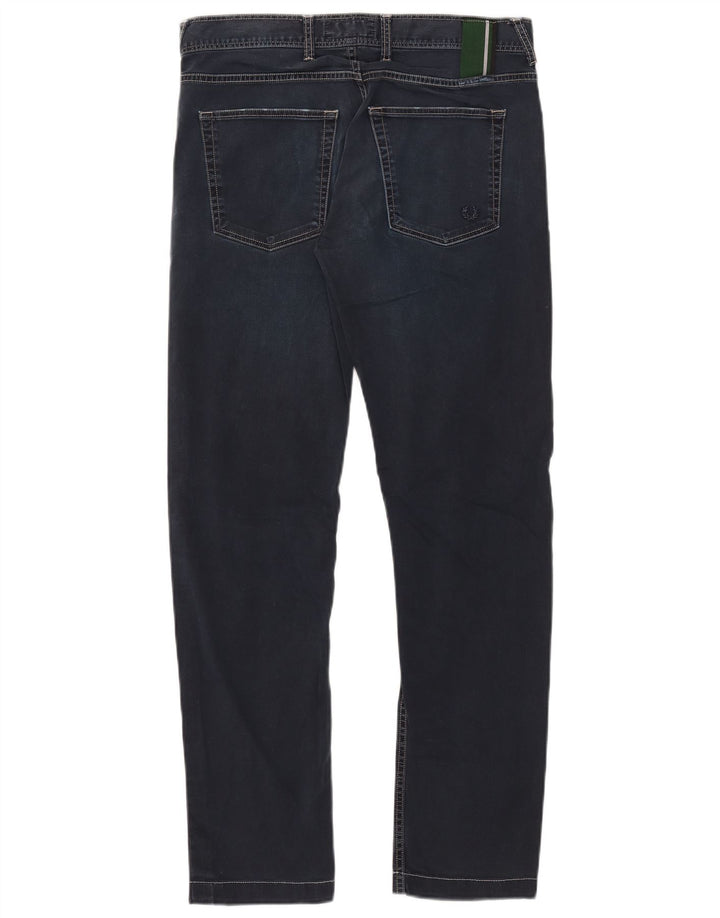 Blugi subțiri pentru bărbați Fred Perry IT 48 Medium L33 L30 Bumbac bleumarin
