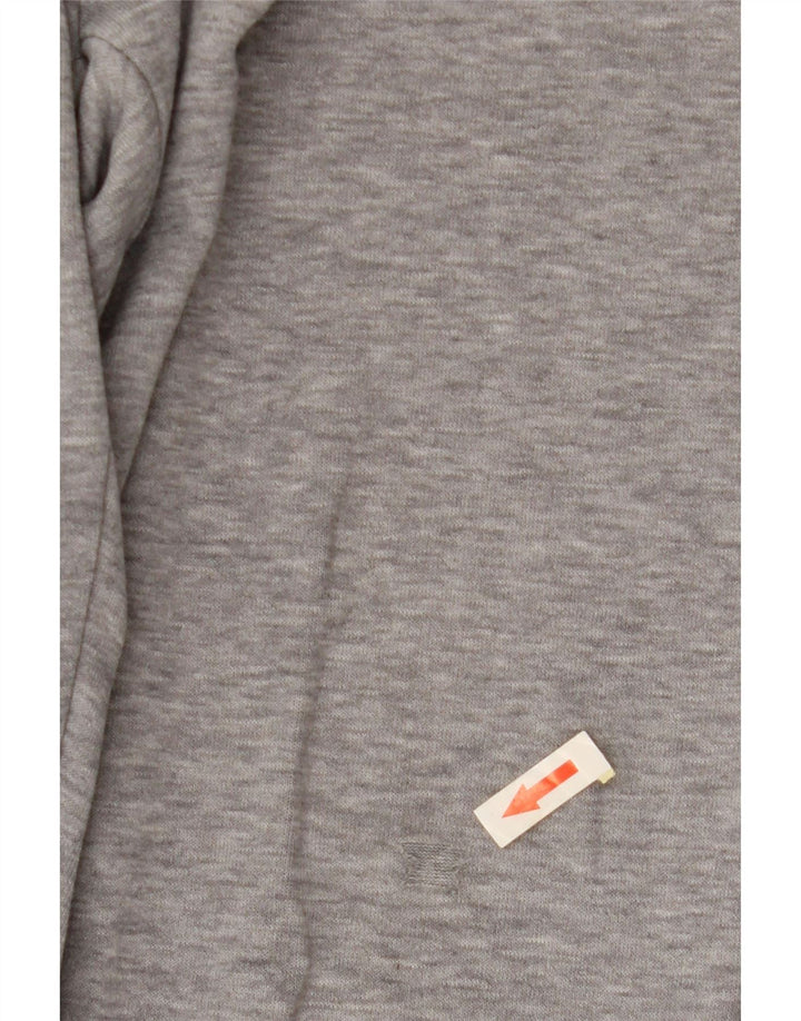 Pantaloni de trening pentru bărbați HUGO BOSS Pantaloni de jogging mari, gri bumbac cu pete