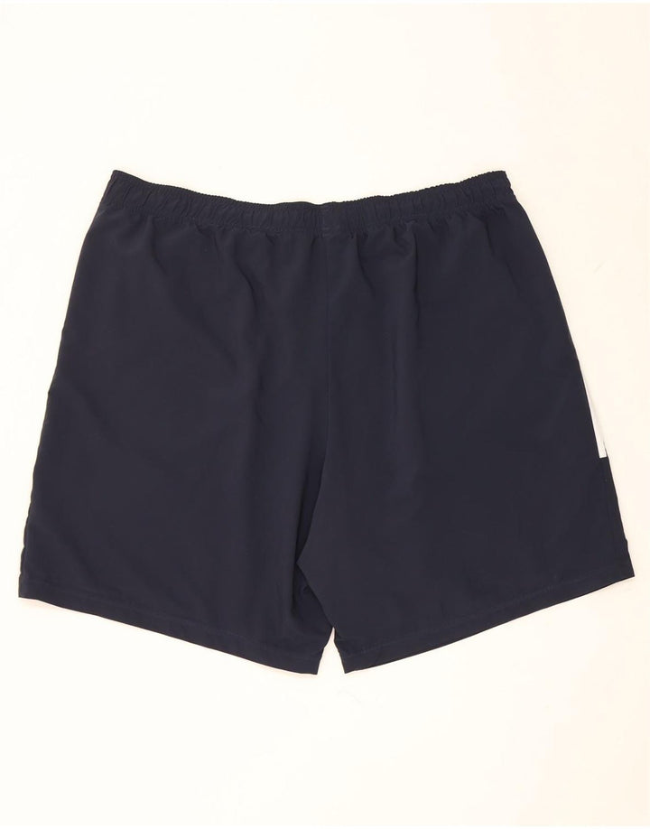 Pantaloni scurți sport pentru bărbați Adidas 3XL, poliester bleumarin