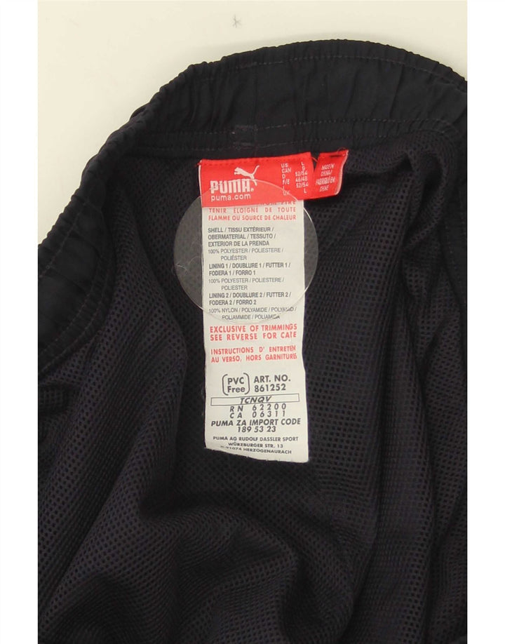 Pantaloni de trening Puma pentru bărbați, mari, albastru, poliester