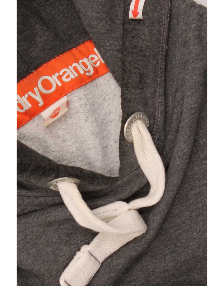 Pulover Superdry pentru bărbați, bumbac gri 2XL