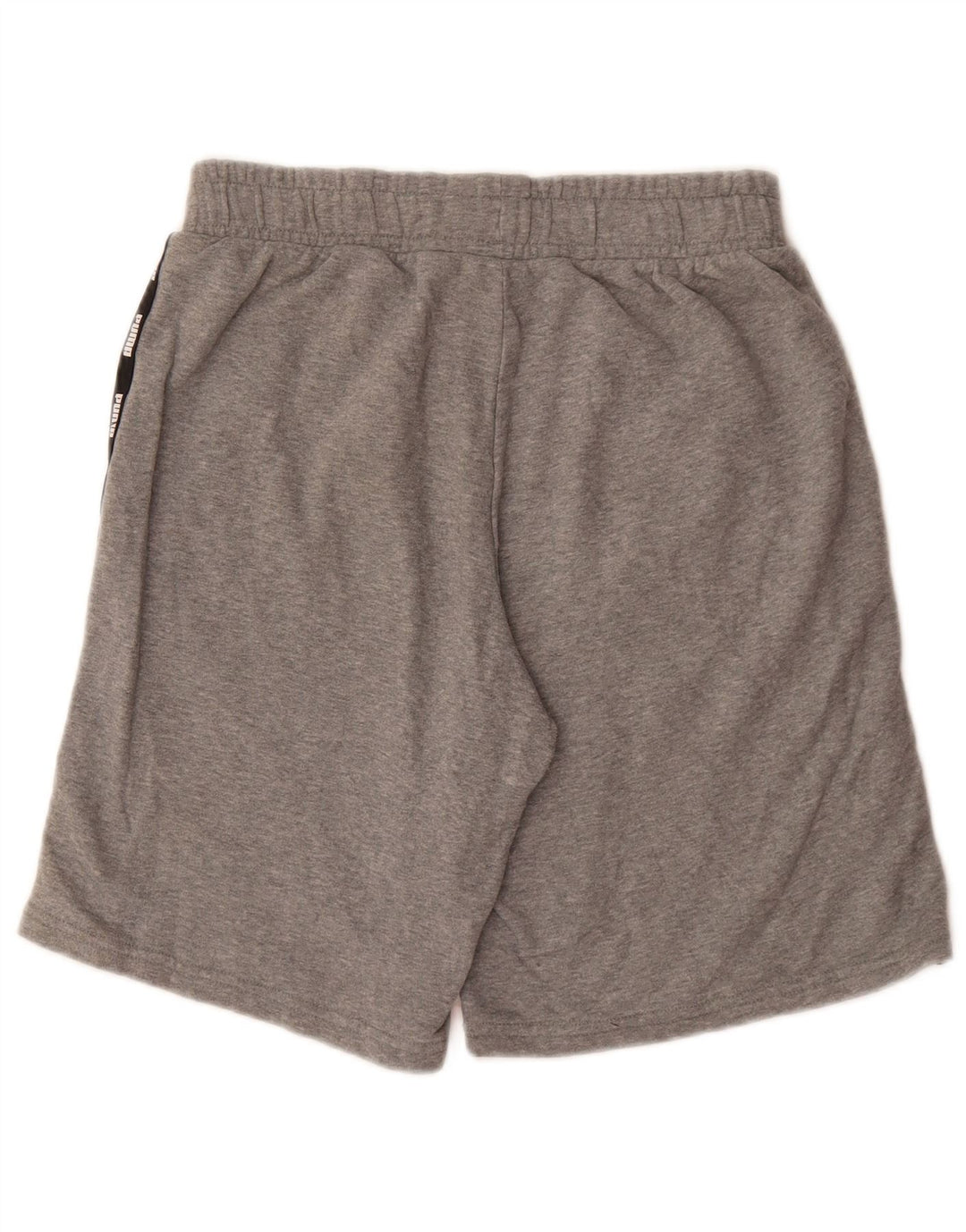 Pantaloni scurti sport grafic PUMA pentru bărbați, bumbac, gri mic