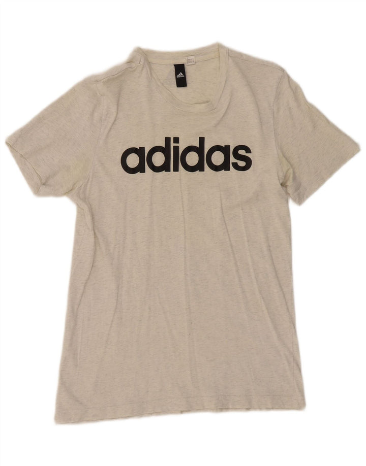 Tricou grafic Adidas pentru femei Top UK 12 Medium Gri