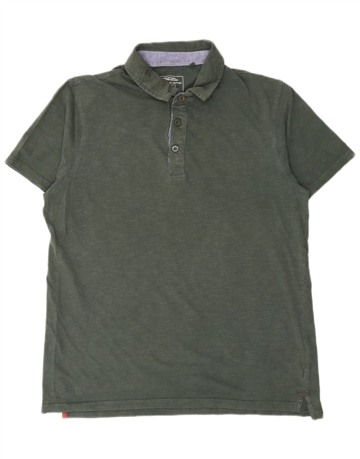 Tricou polo pentru bărbați Mountain Warehouse, bumbac kaki mediu