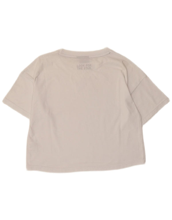 Tricou grafic Starter pentru femei Top UK 14 Medium White Bumbac