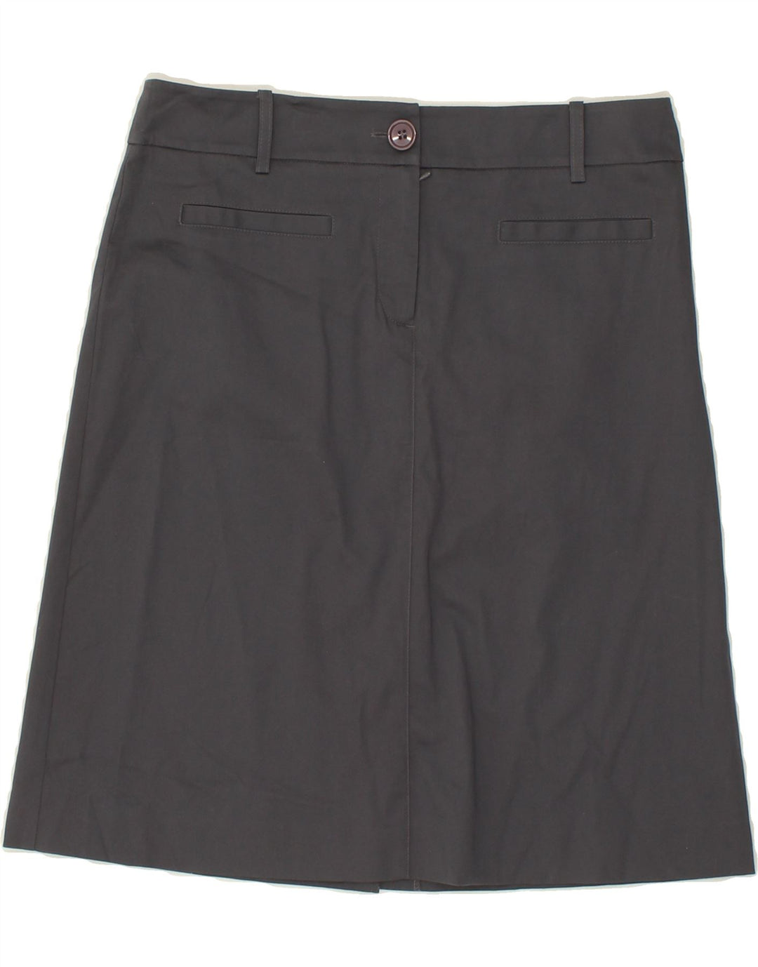 VINTAGE Womens Straight Skirt W32 Large Grey Vintage Vintage and Second-Hand Vintage from Messina Hembry 