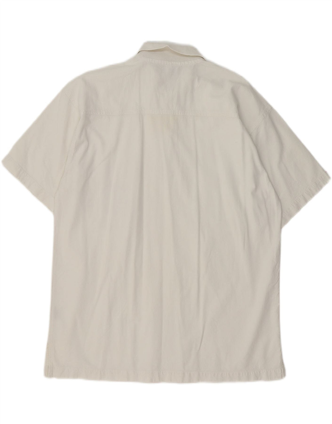 Tricou polo pentru bărbați VINTAGE, bumbac alb mediu