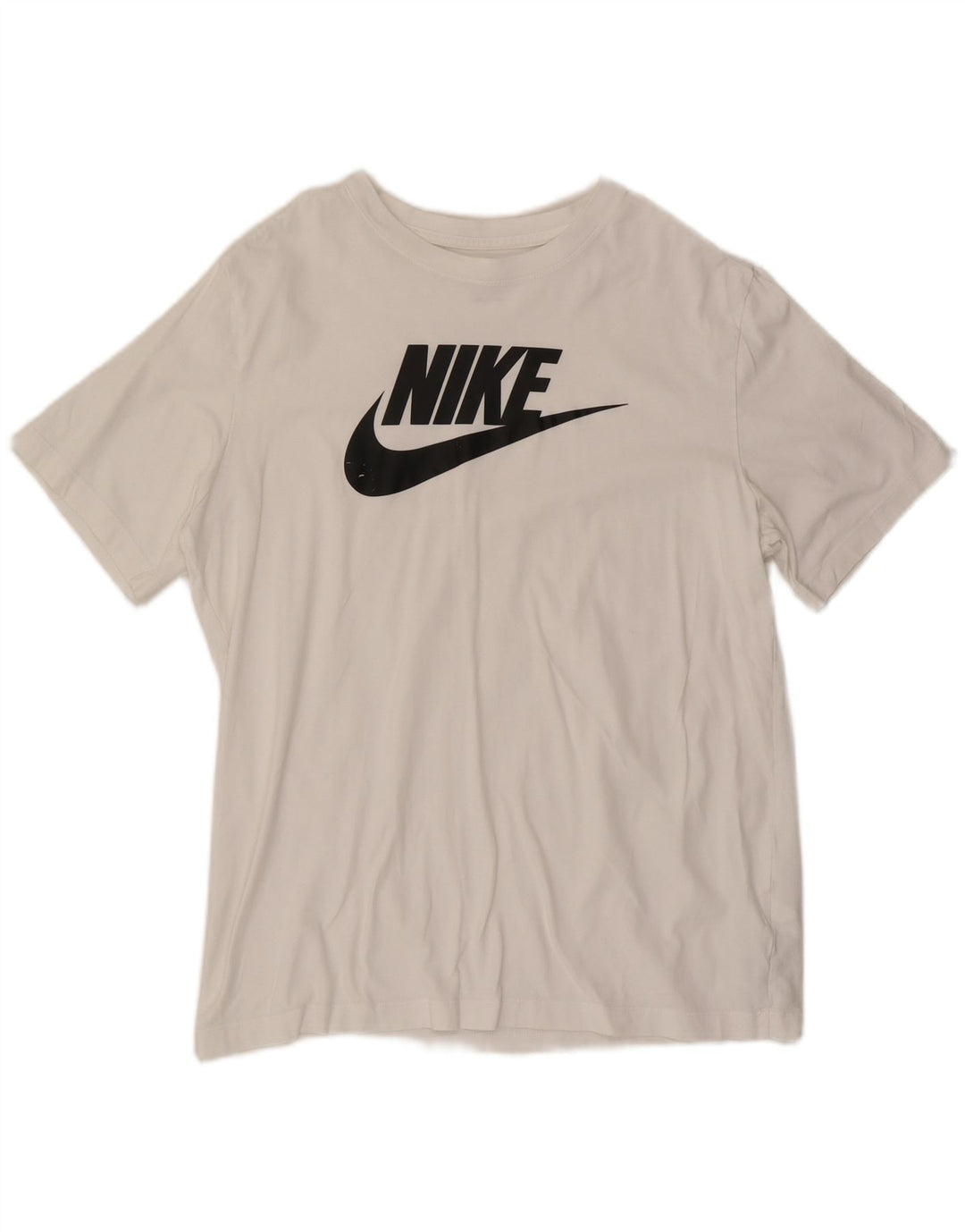 Tricou grafic Nike pentru bărbați Top mare din bumbac alb