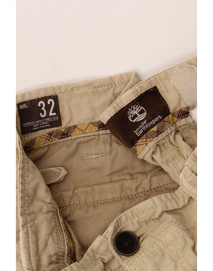 Pantaloni scurți cargo TIMBERLAND pentru bărbați W32 Bej mediu