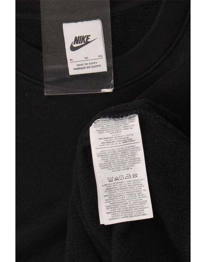 Pulover Nike pentru bărbați, XL, bumbac negru
