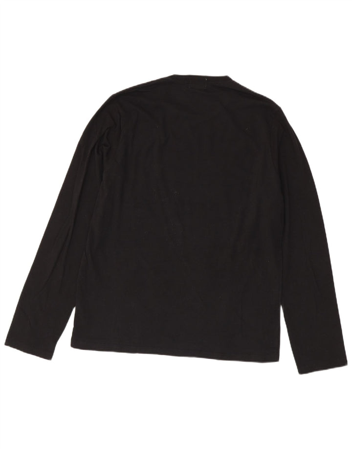 Top pentru bărbați LEVI'S cu mânecă lungă, mare, negru, bumbac