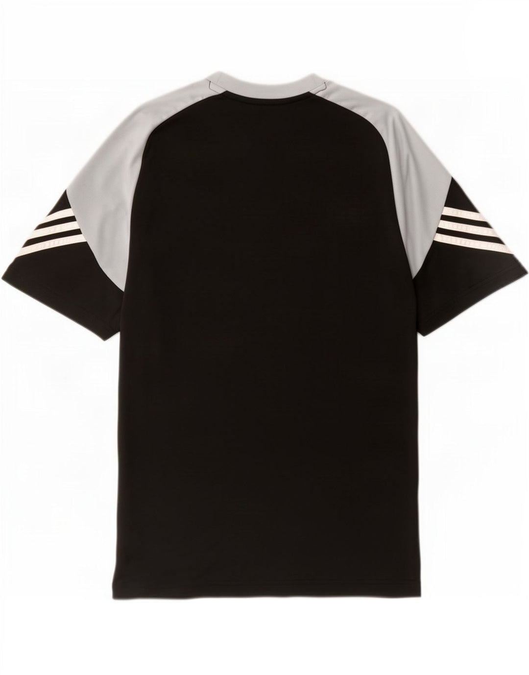 Tricou cu grafic Climalite Adidas pentru bărbați Top mare, negru, poliester color bloc