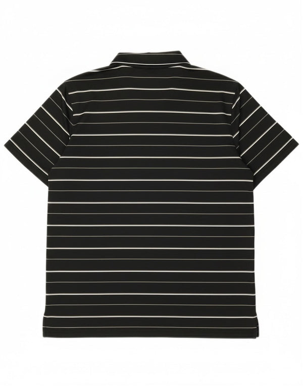 Tricou polo Under Armour pentru băieți Heat Gear 11-12 ani, mare, cu dungi negre