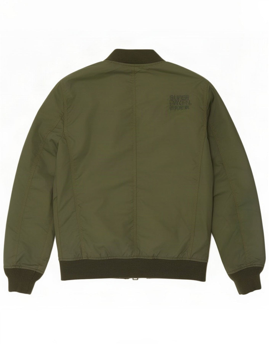 Superdry Boys Bomber Jacket 13-14 Years Large Kaki Poliester