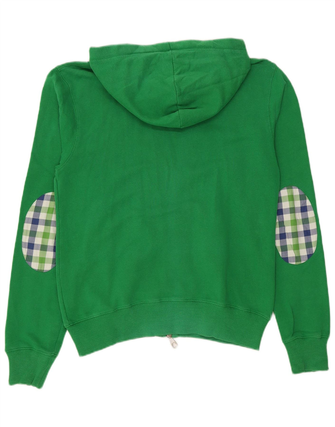 Pulover Sundek pentru bărbați, cu fermoar, bumbac verde mediu