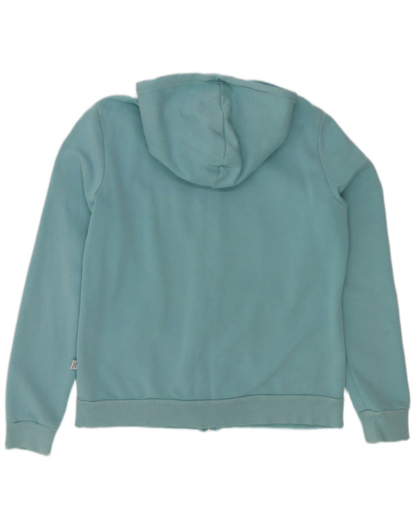 Pulover Puma Graphic Zip pentru femei UK 14 Large Blue