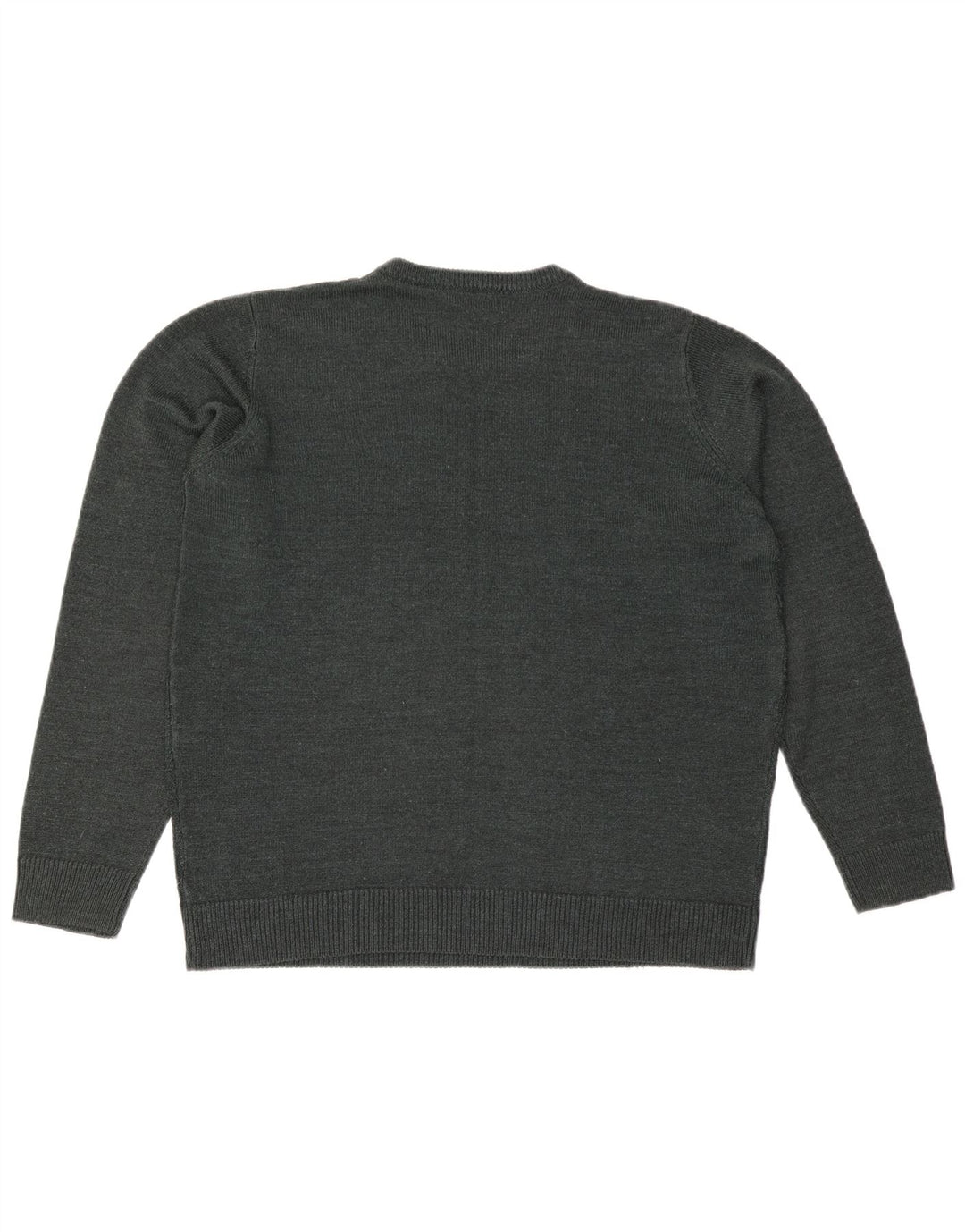 JAMES PRINGLE Pulover pentru bărbați cu decolteu rotund, mare, verde acrilic