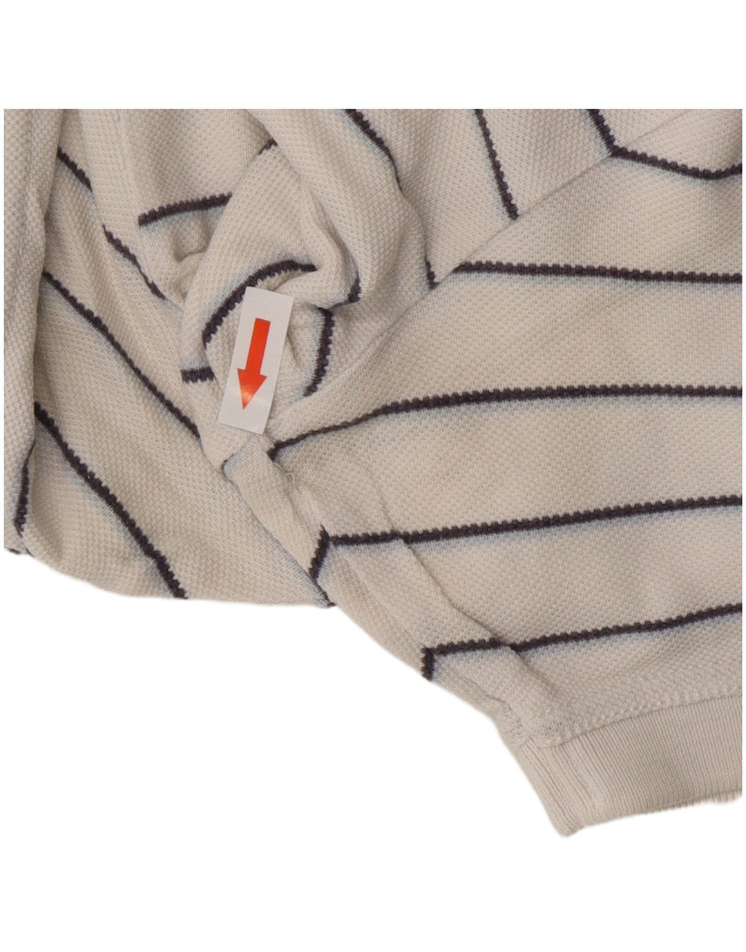 TOMMY HILFIGER Tricou polo clasic pentru bărbați din bumbac cu dungi albe