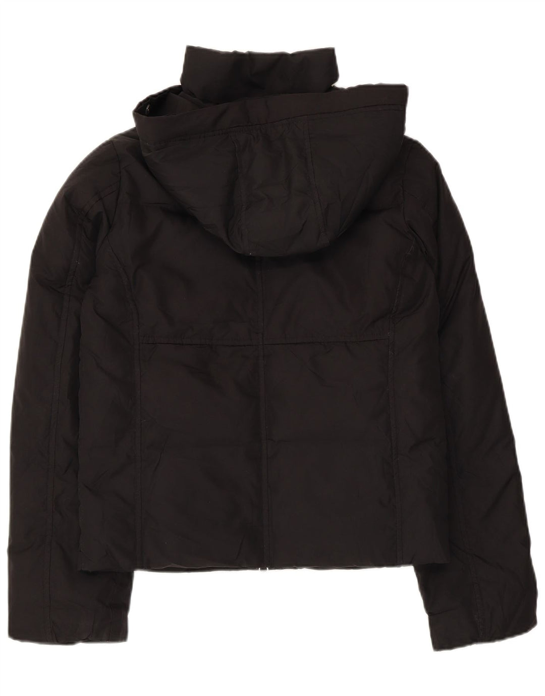 Jachetă Windbreaker pentru femei Gap cu glugă UK 6 XS Poliester negru